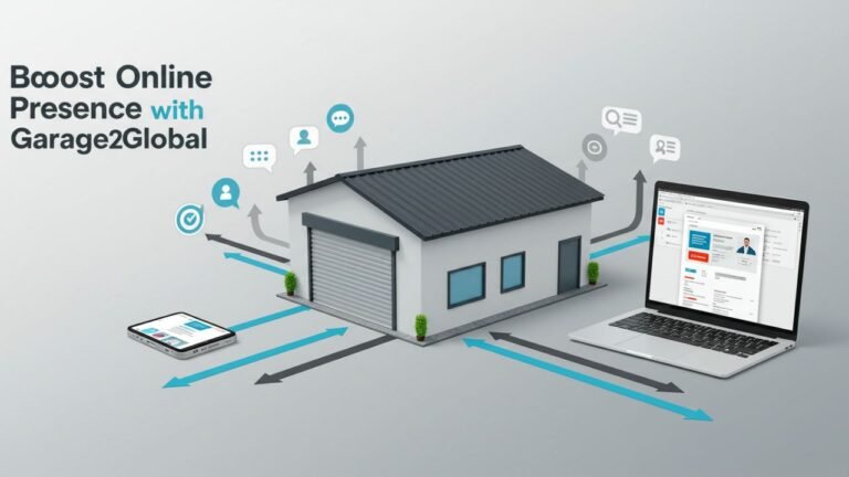 boost online presence with garage2global
