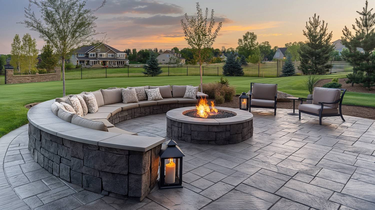 How Decorative Concrete Adds Value to Outdoor Living Spaces