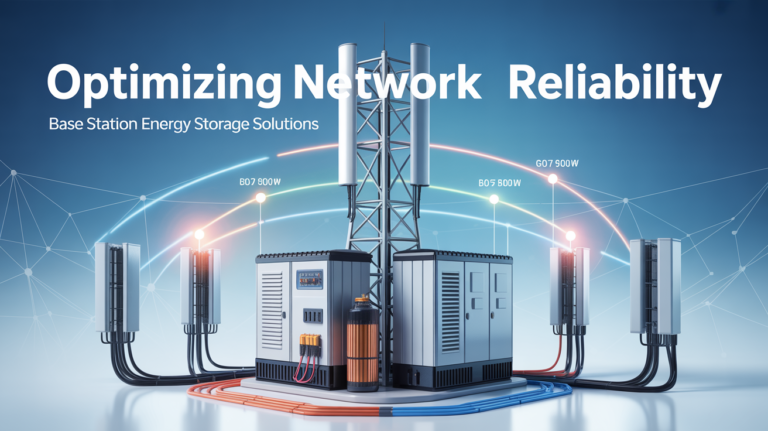 Optimizing Network Reliability with Base Station Energy Storage Solutions and Site Battery Cabinets