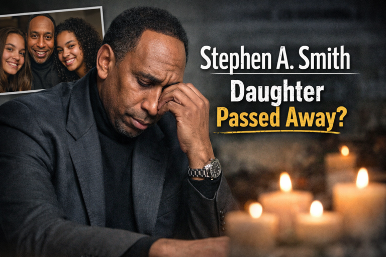 Stephen A Smith Daughter Passed Away