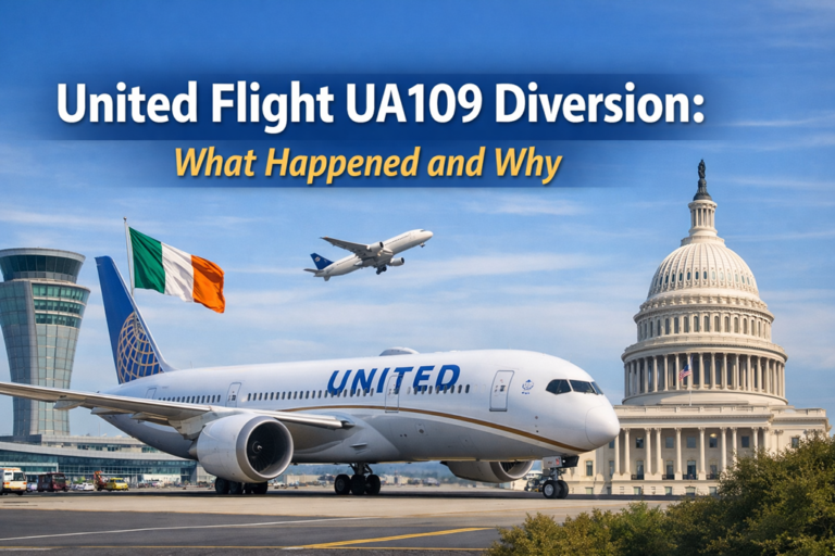 United Flight UA109 Diversion