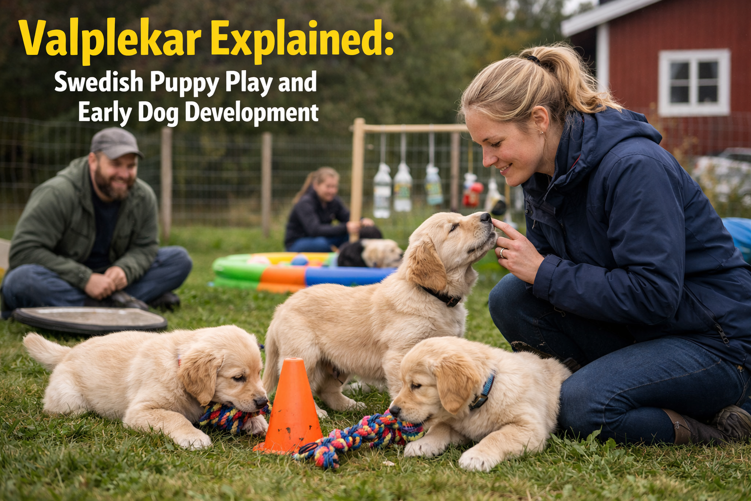 Valplekar Explained Swedish Puppy Play and Early Dog Development