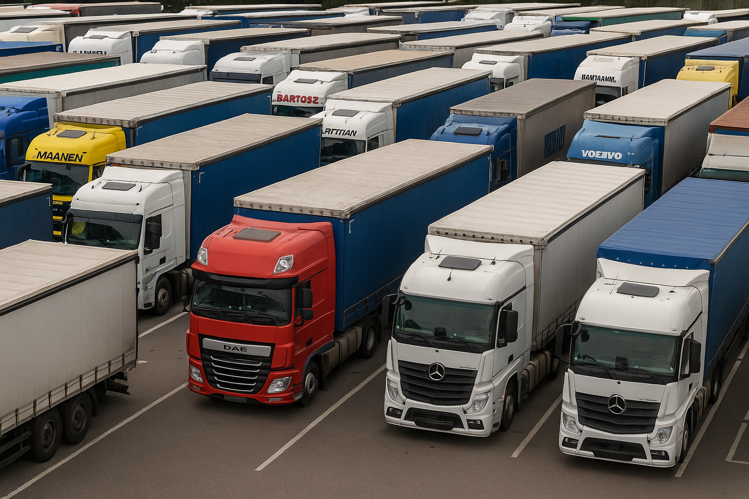 Truck Parking Challenges on Busy Highways and How to Overcome Them Safely