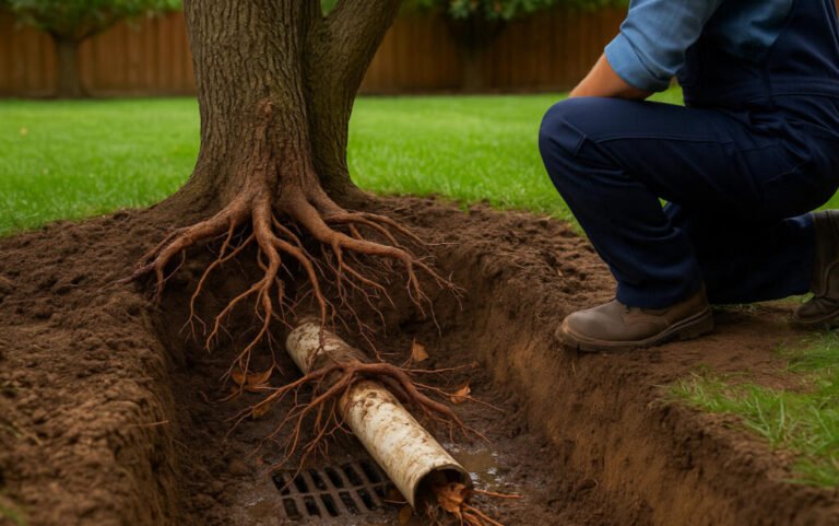 How do Plumbers Address Plumbing Issues Caused by Tree Roots?