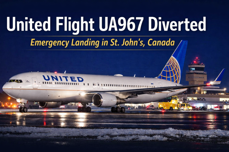 United Flight UA967 Diverted