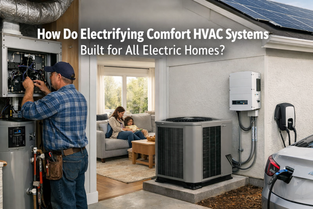  How do Electrifying Comfort HVAC Systems Built for All Electric Homes?