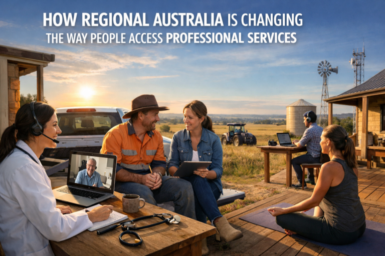 How Regional Australia Is Changing the Way People Access Professional Services