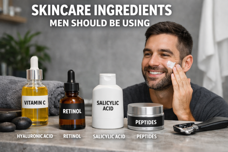 Skincare Ingredients Men Should Be Using