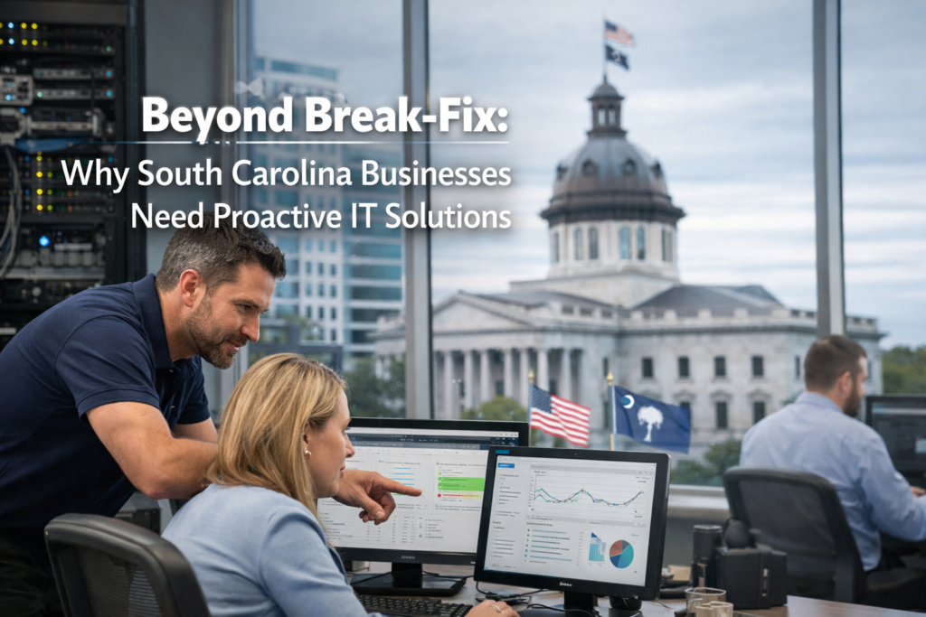 Beyond Break-Fix: Why South Carolina Businesses Need Proactive IT Solutions