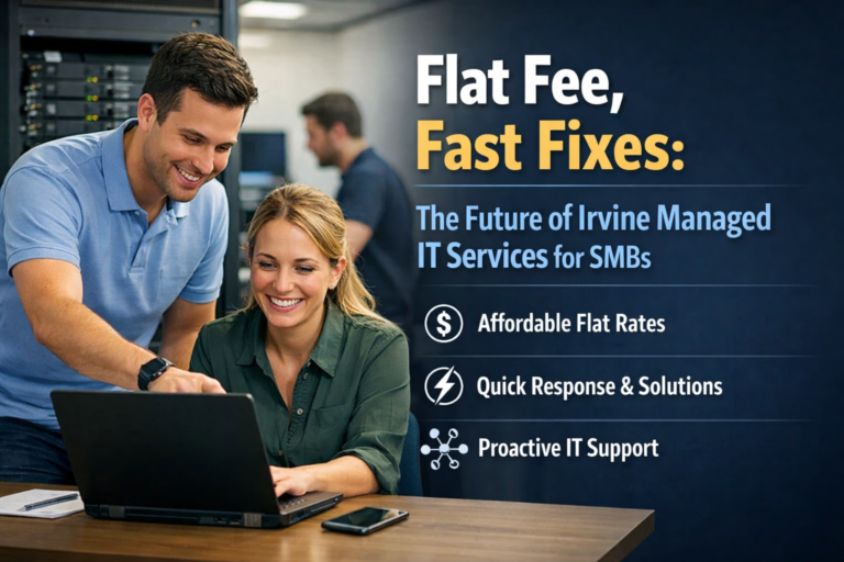 Flat Fee, Fast Fixes: The Future of Irvine Managed IT Services for SMBs