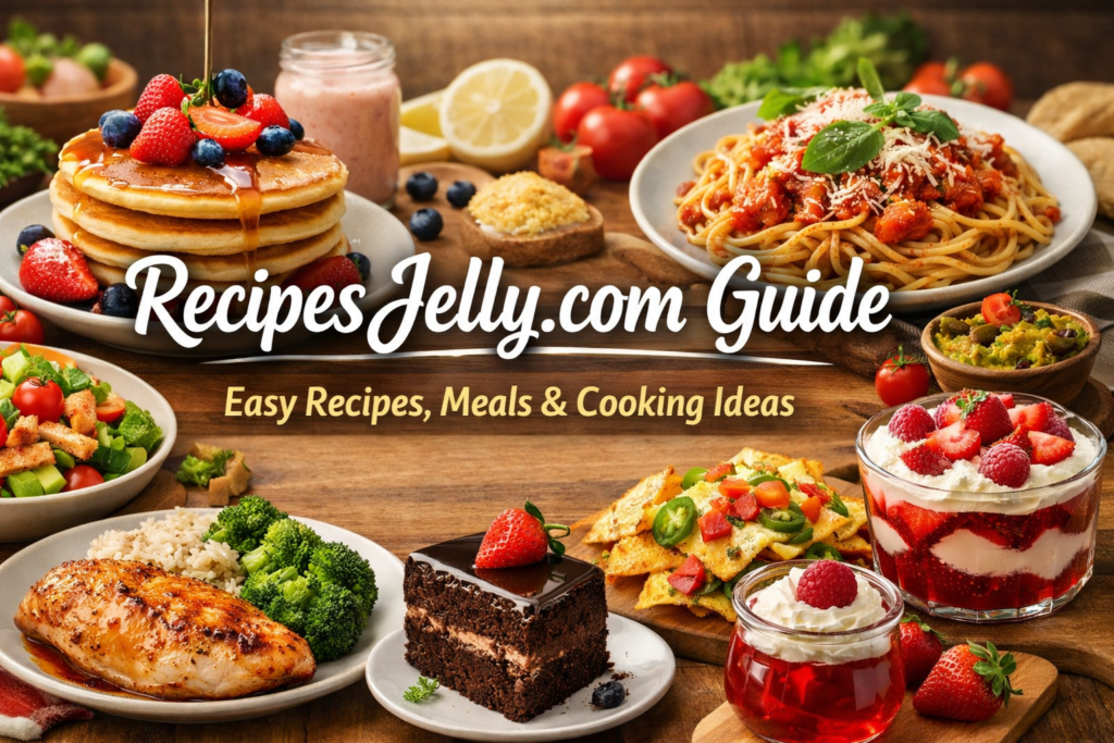 RecipesJelly.com Guide: Easy Recipes, Meals & Cooking Ideas