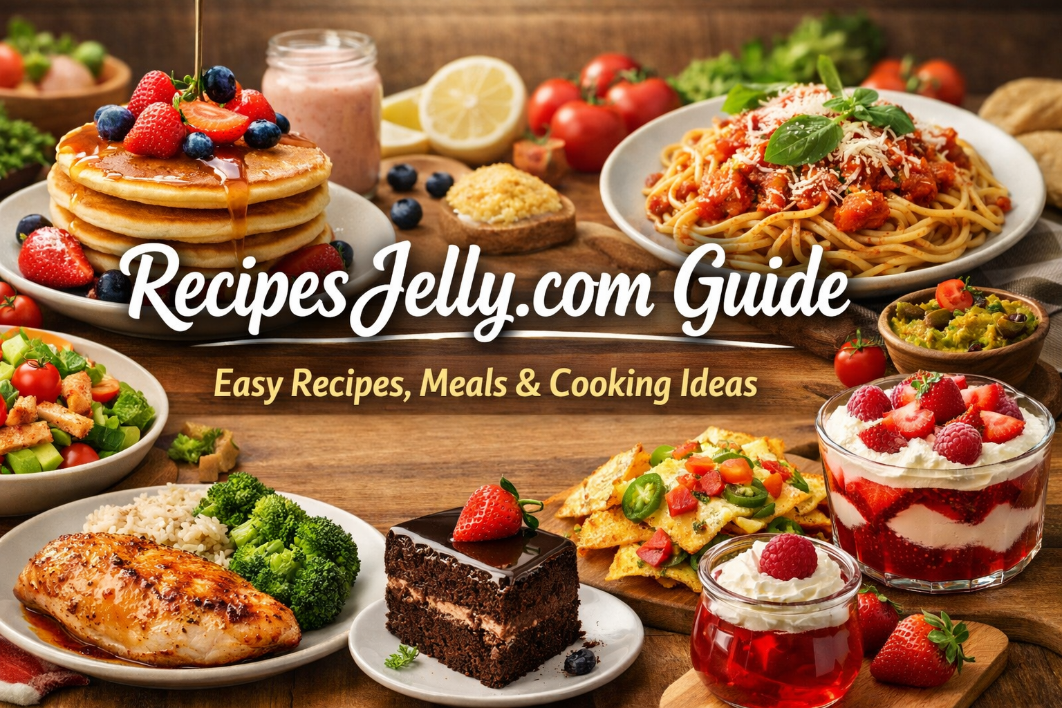 RecipesJelly.com Guide: Easy Recipes, Meals & Cooking Ideas