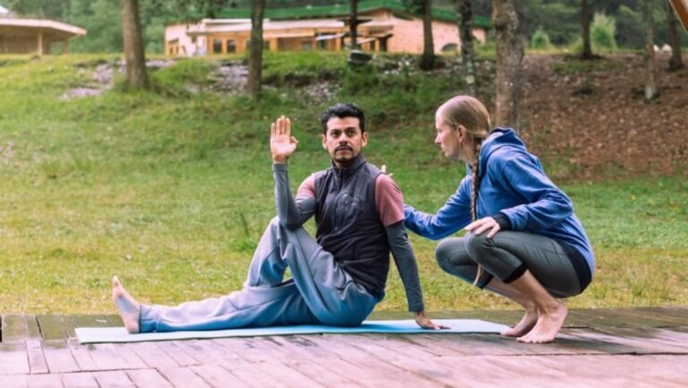 Why Do Students Fall in Love with Yin During Yoga Teacher Training in Rishikesh?