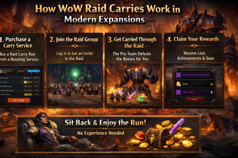 How WoW Raid Carries Work in Modern Expansions