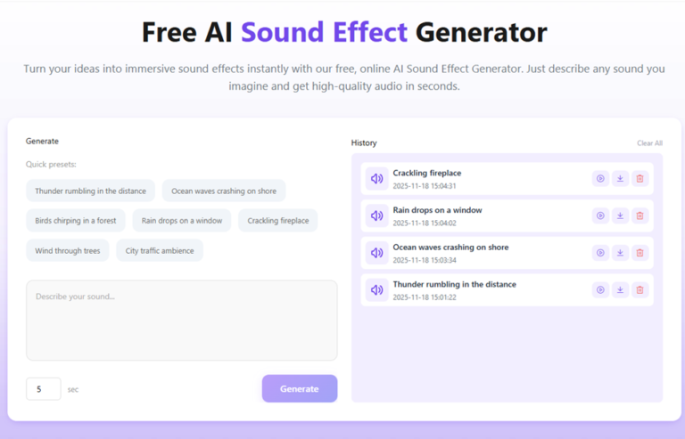 How AI Sound Effect Generator Is Changing the Way Creators Build Audio