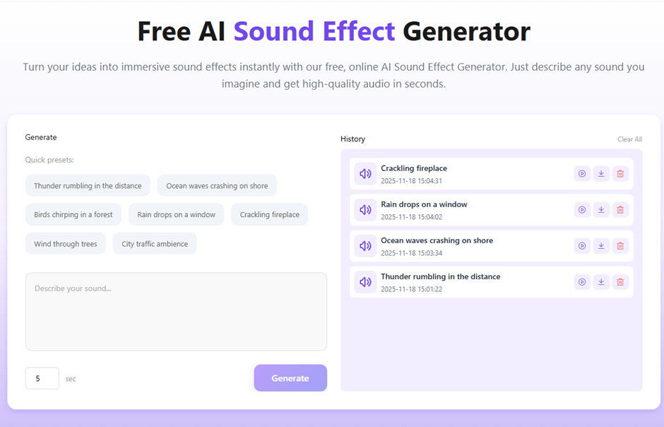 How AI Sound Effect Generator Is Changing the Way Creators Build Audio