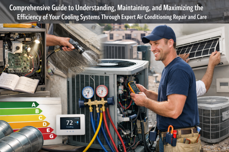 Comprehensive Guide to Understanding, Maintaining, and Maximizing the Efficiency of Your Cooling Systems Through Expert Air Conditioning Repair and Care