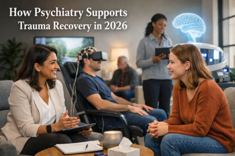 How Psychiatry Supports Trauma Recovery in 2026