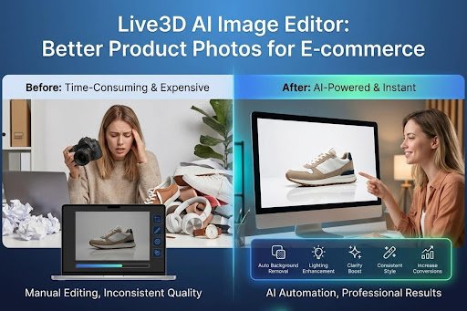 Make Better Product Photos for E-commerce with AI Image Editor