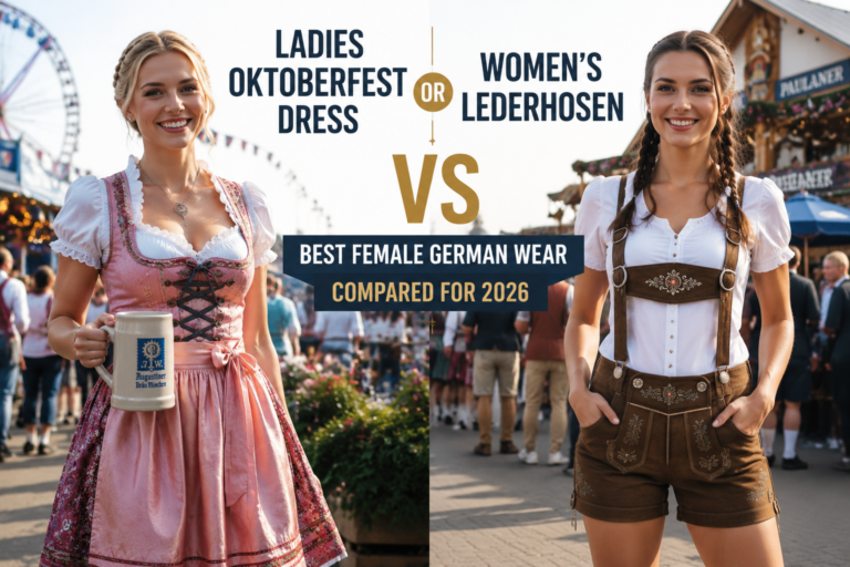 Ladies Oktoberfest Dress or Women’s Lederhosen? Best Female German Wear Compared for 2026