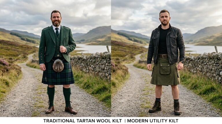 Utility Kilts vs Traditional Men’s Kilts: Which One Wins After 100 Days of Daily Wear?